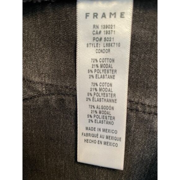 Frame Jeans Denim Le High Waist Skinny Distressed - Picture 8 of 8